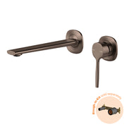 Phoeinx Vask SwitchMix Wall Basin / Bath Mixer Set (Fit-Off Kit Only) Brushed Bronze – Lead Free