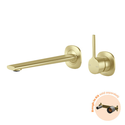 Phoenix Vask SwitchMix Wall Basin / Bath Mixer Set Pin Up Brushed Gold (Fit Off Kit Only) – Lead Free
