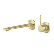 Phoenix Vask SwitchMix Wall Basin / Bath Mixer Set Pin Up Brushed Gold (Complete Kit) – Lead Free