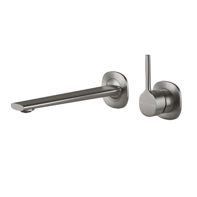 Phoenix Vask SwitchMix Wall Basin / Bath Mixer Set Pin Up Brushed Carbon (Complete Kit) – Lead Free