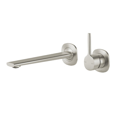 Phoenix Vask SwitchMix Wall Basin / Bath Mixer Set Pin Up Brushed Nickel (Complete Kit) – Lead Free