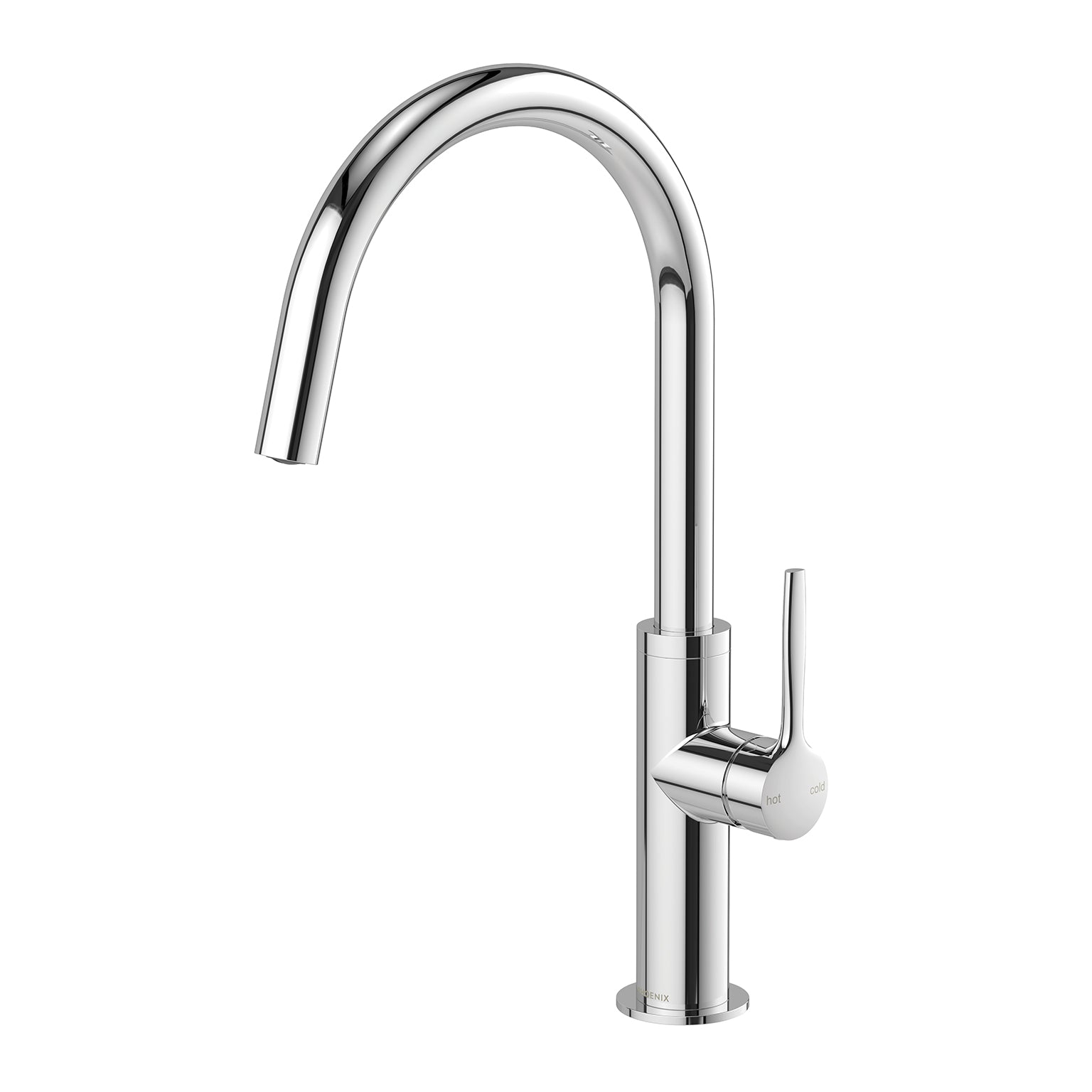 Phoenix Vask Sink Mixer 190mm Chrome - Lead Free
