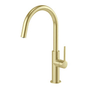 Phoenix Vask Sink Mixer 190mm Brushed Gold - Lead Free