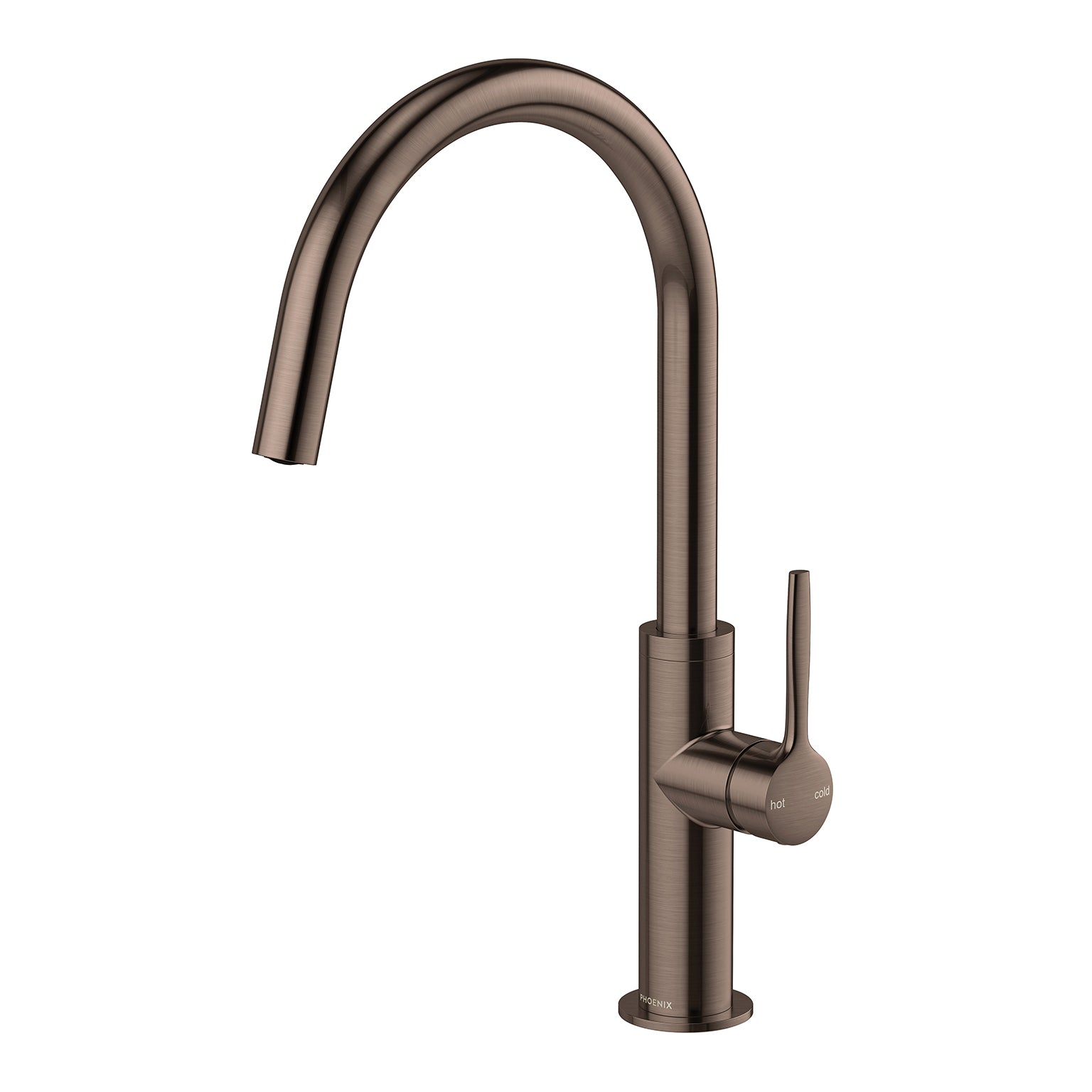Phoenix Vask Sink Mixer 190mm Brushed Bronze – Lead Free