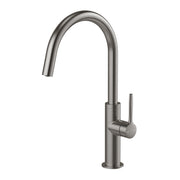 Phoenix Vask Sink Mixer 190mm Brushed Carbon - Lead Free