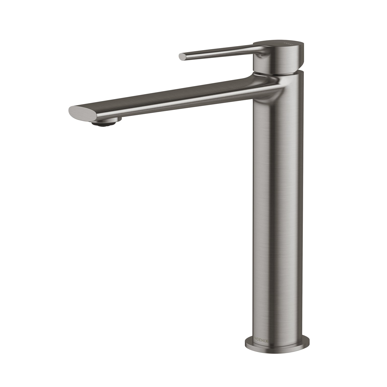 Phoenix Vask Vessel Mixer Brushed Carbon - Lead Free