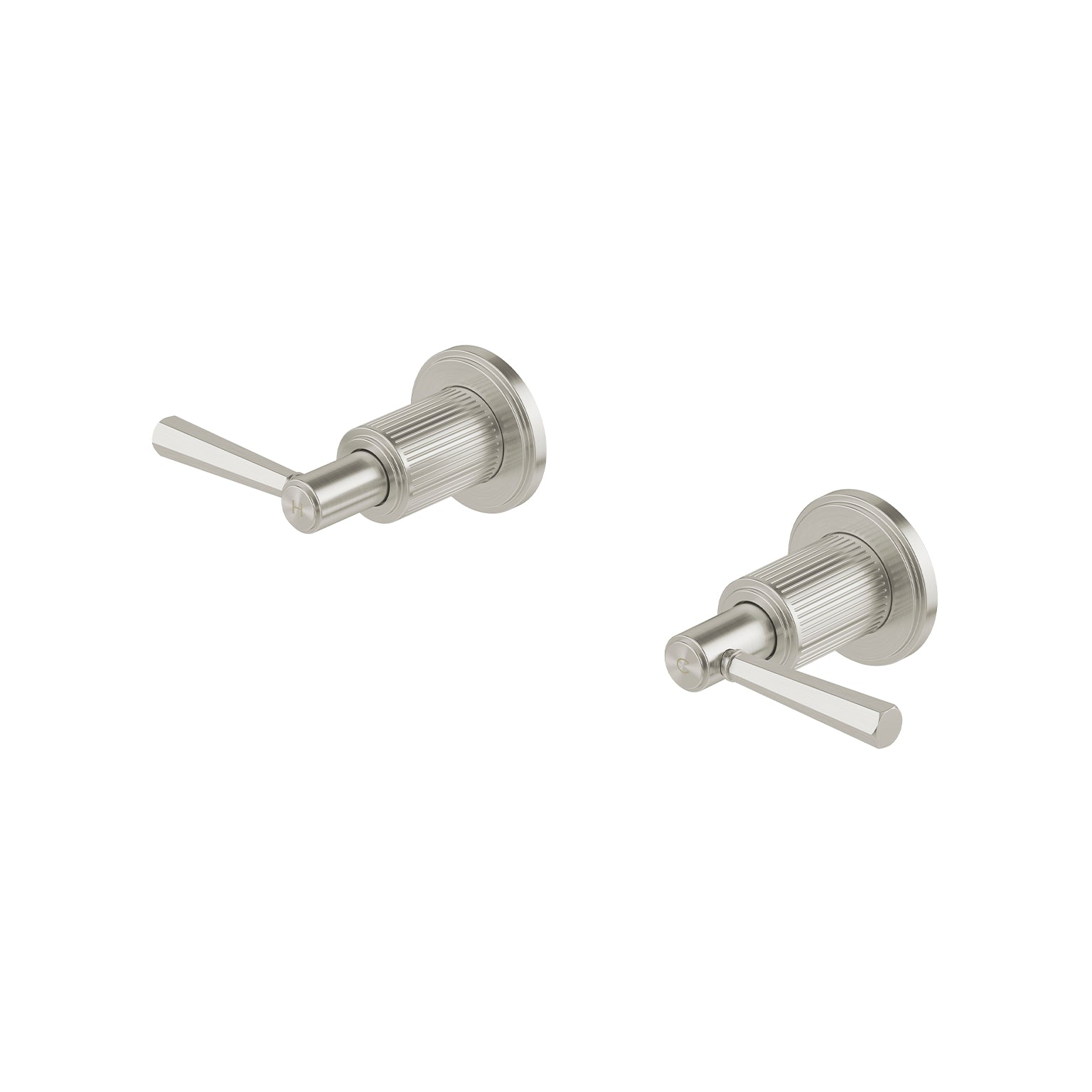 Phoenix Wiltern Wall Top Assemblies Brushed Nickel – Lead Free