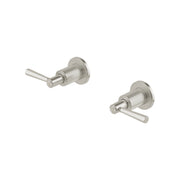 Phoenix Wiltern Wall Top Assemblies 15mm Extended Spindles Brushed Nickel - Lead Free