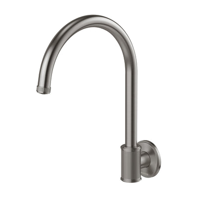 Phoenix Wiltern Wall Sink Outlet 180mm Brushed Carbon – Lead Free