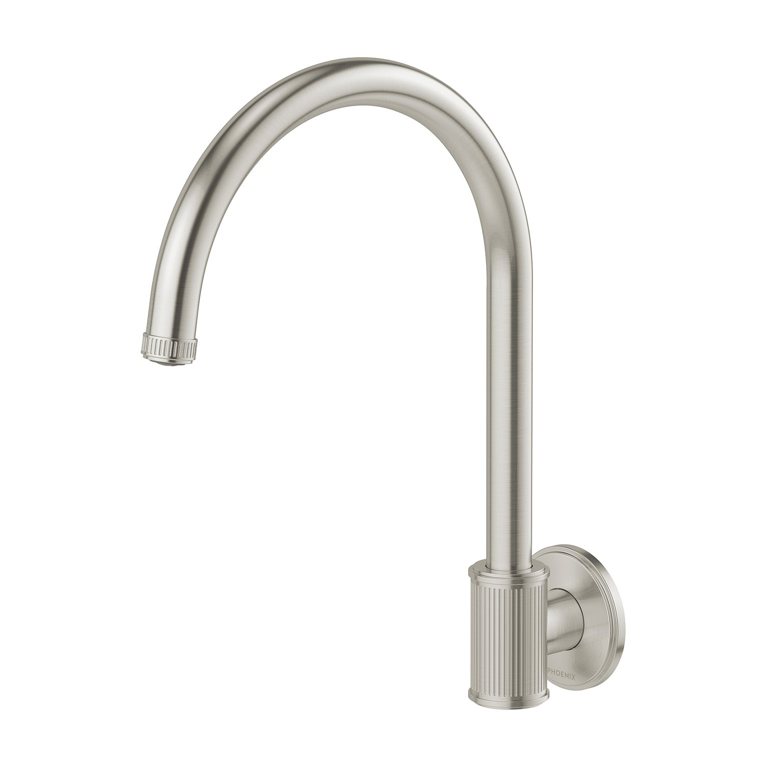 Phoenix Wiltern Wall Sink Outlet 180mm Brushed Nickel – Lead Free