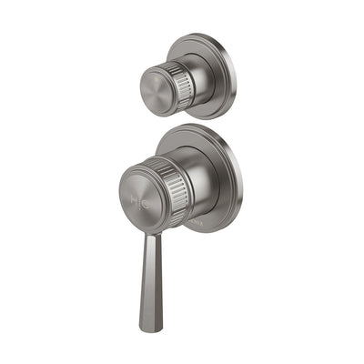 Phoenix Wiltern SwitchMix Shower / Bath Diverter Mixer Brushed Carbon (Complete Kit) – Lead Free