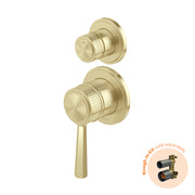 Phoenix Wiltern SwitchMix Shower / Bath Diverter Mixer Brushed Gold (Fit-Off Kit Only) – Lead Free