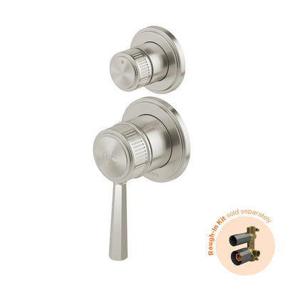 Phoenix Wiltern SwitchMix Shower / Bath Diverter Mixer Brushed Nickel (Fit-Off Kit Only) – Lead Free