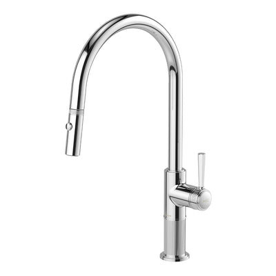 Phoenix Wiltern Pull Out Sink Mixer 230mm Chrome - Lead Free