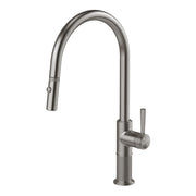 Phoenix Wiltern Pull Out Sink Mixer 230mm Brushed Carbon - Lead Free