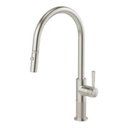 Phoenix Wiltern Pull Out Sink Mixer 230mm Brushed Nickel - Lead Free