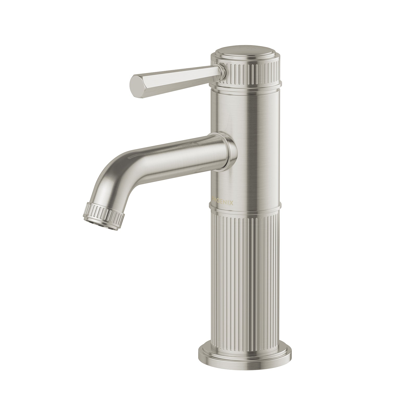 Phoenix Wiltern Basin Mixer Brushed Nickel - Lead Free