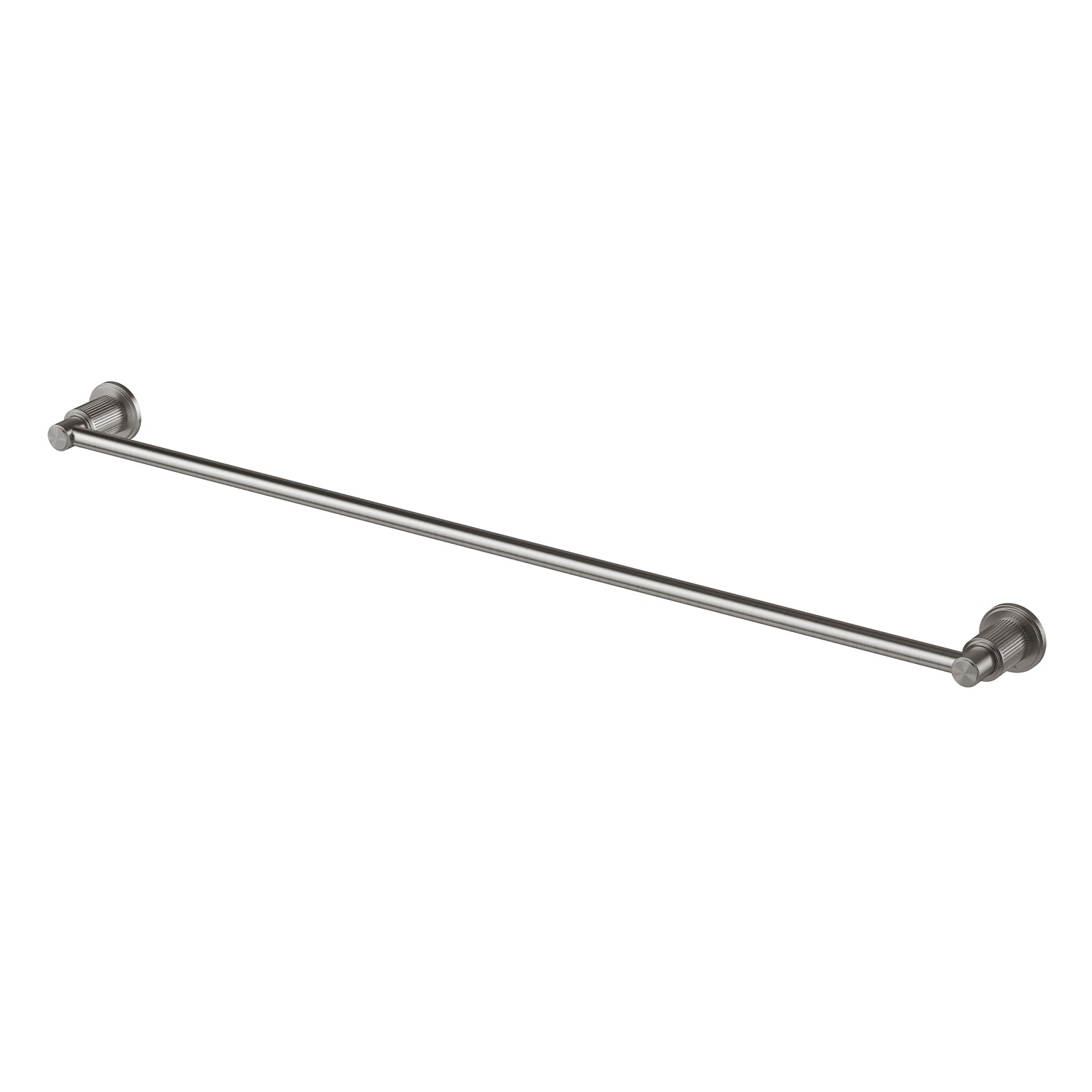 Phoenix Wiltern Single Towel Rail 800mm Brushed Carbon