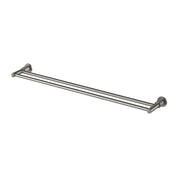Phoenix Wiltern Double Towel Rail 800mm Brushed Carbon