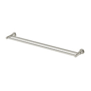Phoenix Wiltern Double Towel Rail 800mm Brushed Nickel