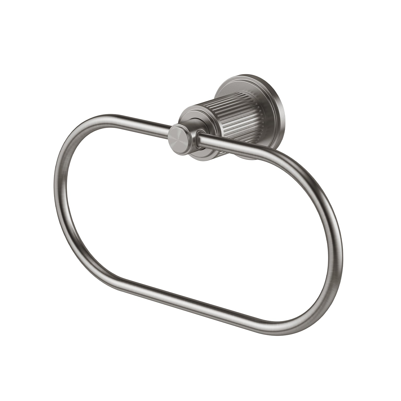 Phoenix Wiltern Hand Towel Holder Brushed Carbon