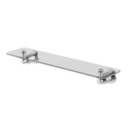 Phoenix Wiltern Glass Shelf 450mm Chrome