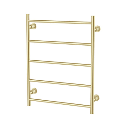 Phoenix Wiltern Heated Towel Ladder 550mm x 750mm Brushed Gold