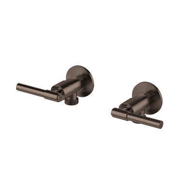 Phoenix Vivid MKII Washing Machine Stops Brushed Bronze