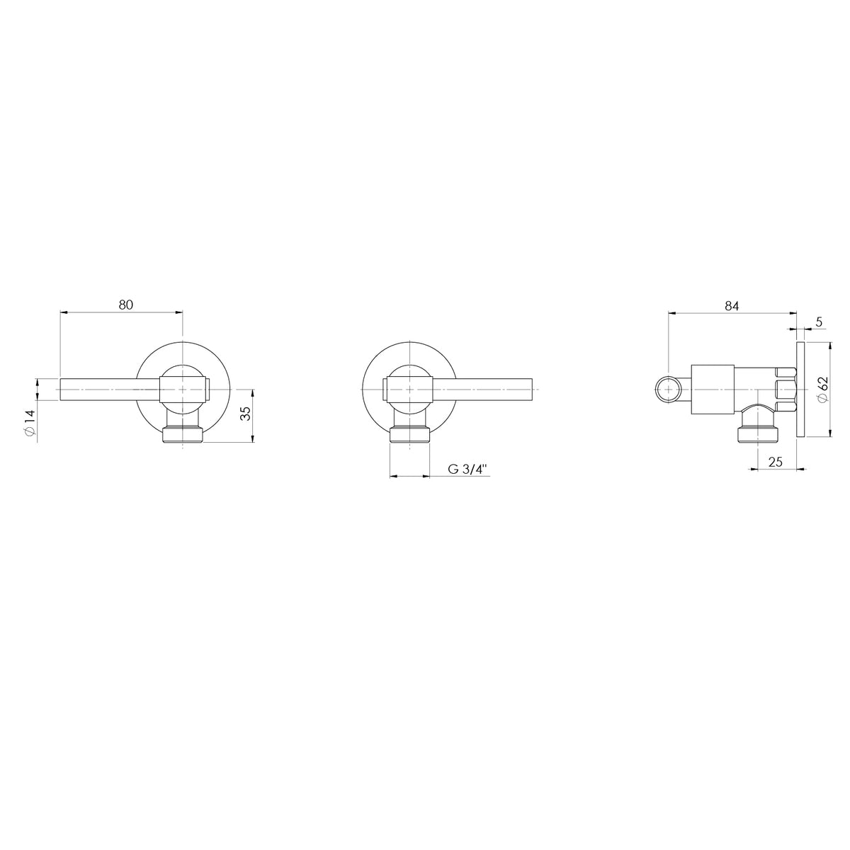 Phoenix Vivid MKII Washing Machine Stops Chrome