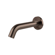 Phoenix Vivid MKII Wall Basin / Bath Outlet 160mm Curved Brushed Bronze – Lead Free