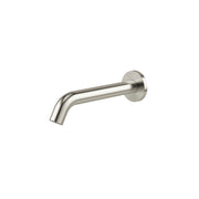 Phoenix Vivid MKII Wall Basin / Bath Outlet 200mm Curved Brushed Nickel – Lead Free