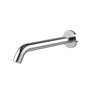 Phoenix Vivid MKII Wall Basin / Bath Outlet 240mm Curved Chrome – Lead Free