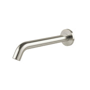 Phoenix Vivid MKII Wall Basin / Bath Outlet 240mm Curved Brushed Nickel – Lead Free