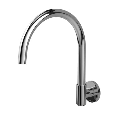 Phoenix Vivid MKII Wall Sink Outlet 200mm Gooseneck Chrome – Lead Free