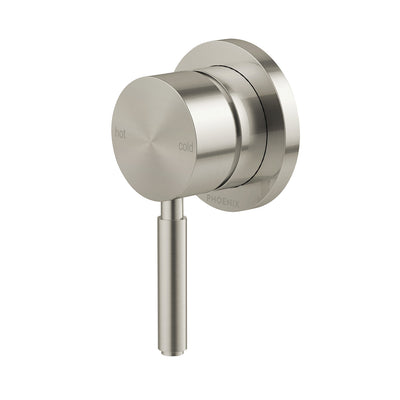 Phoenix Vivid MKII SwitchMix Shower / Wall Mixer (Complete Kit) Brushed Nickel – Lead Free