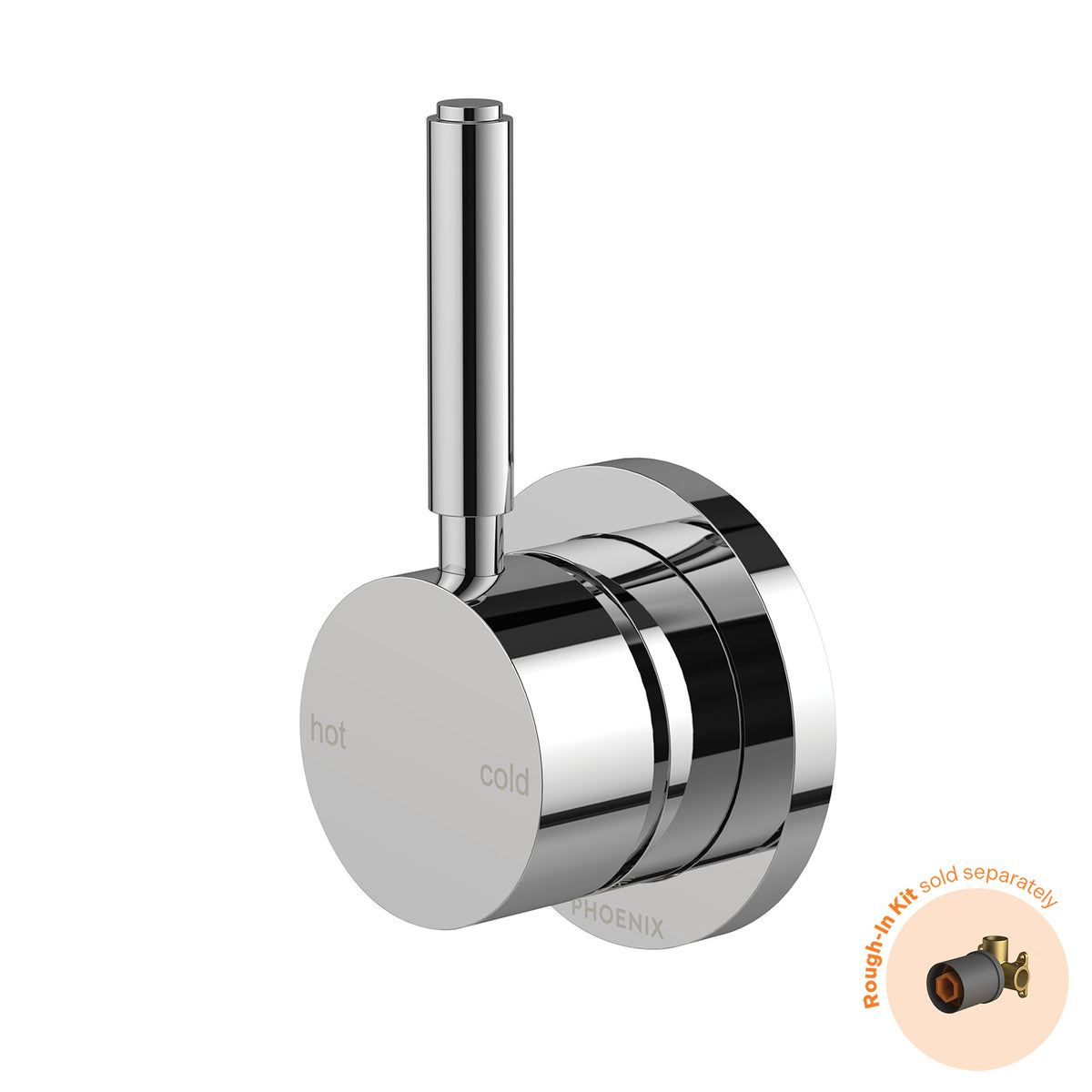 Phoenix Vivid MKII SwitchMix Shower / Wall Mixer Pin Up (Fit-Off Kit Only) Chrome – Lead Free