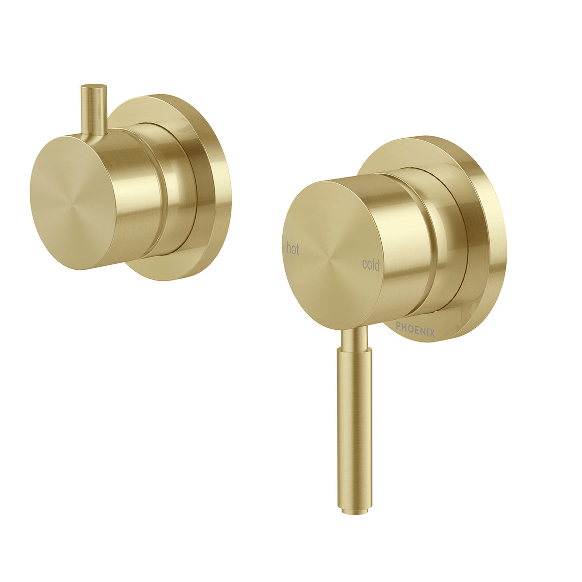 Phoenix Vivid MKII SwitchMix Shower / Bath Diverter Mixer (Complete Kit) Brushed Gold – Lead Free