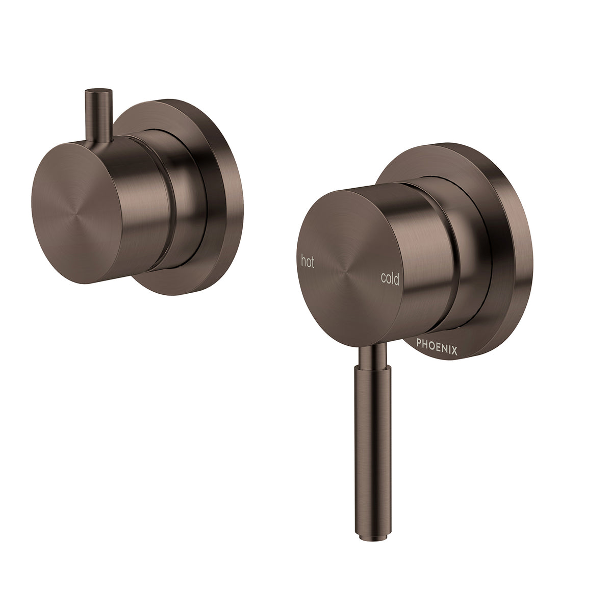 Phoenix Vivid MKII SwitchMix Shower / Bath Diverter Mixer (Complete Kit) Brushed Bronze – Lead Free