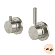 Phoenix Vivid MKII SwitchMix Shower / Bath Diverter Mixer Pin Up (Fit-Off Kit Only) Brushed Nickel – Lead Free