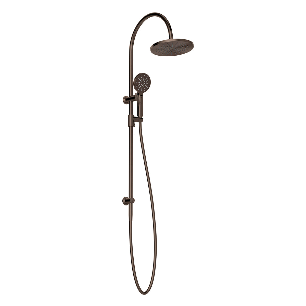 Phoenix Vivid MKII Twin Shower Brushed Bronze