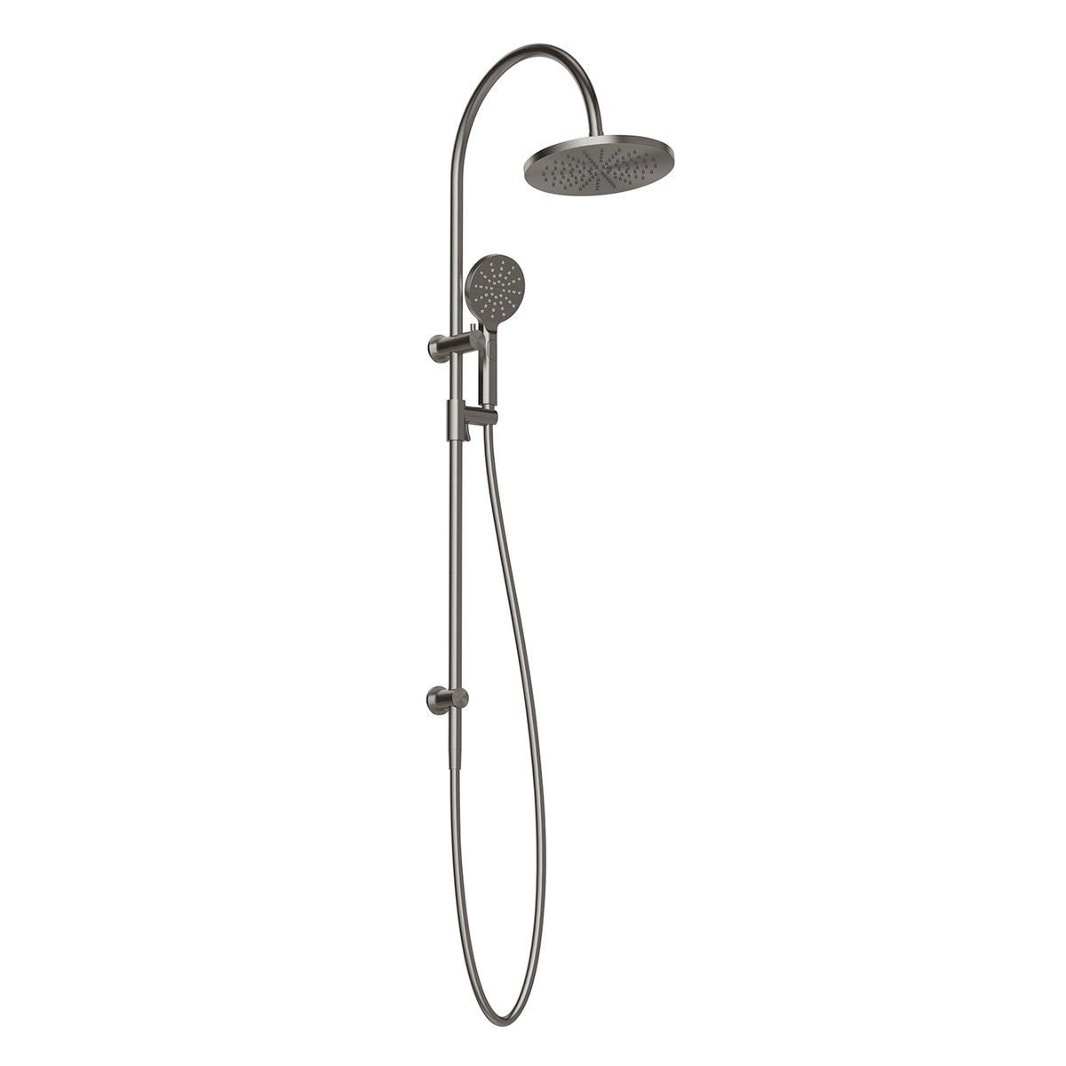 Phoenix Vivid MKII Twin Shower Brushed Carbon