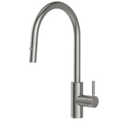 Phoenix Vivid MKII Pull Out Sink Mixer 240mm Gooseneck Brushed Carbon – Lead Free