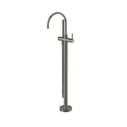 Phoenix Vivid MKII Floor Mounted Bath Mixer with Hand Shower Brushed Carbon