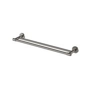 Phoenix Vivid MKII Double Towel Rail 600mm Brushed Carbon