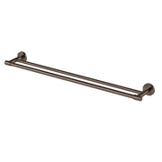 Phoenix Vivid MKII Double Towel Rail 800mm Brushed Bronze