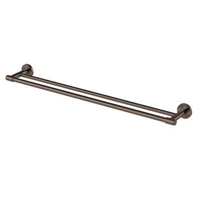 Phoenix Vivid MKII Double Towel Rail 800mm Brushed Bronze