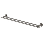 Phoenix Vivid MKII Double Towel Rail 800mm Brushed Carbon
