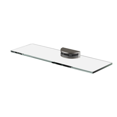 Phoenix Vivid MKII Glass Shelf 300mm Brushed Carbon
