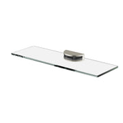Phoenix Vivid MKII Glass Shelf 300mm Brushed Nickel
