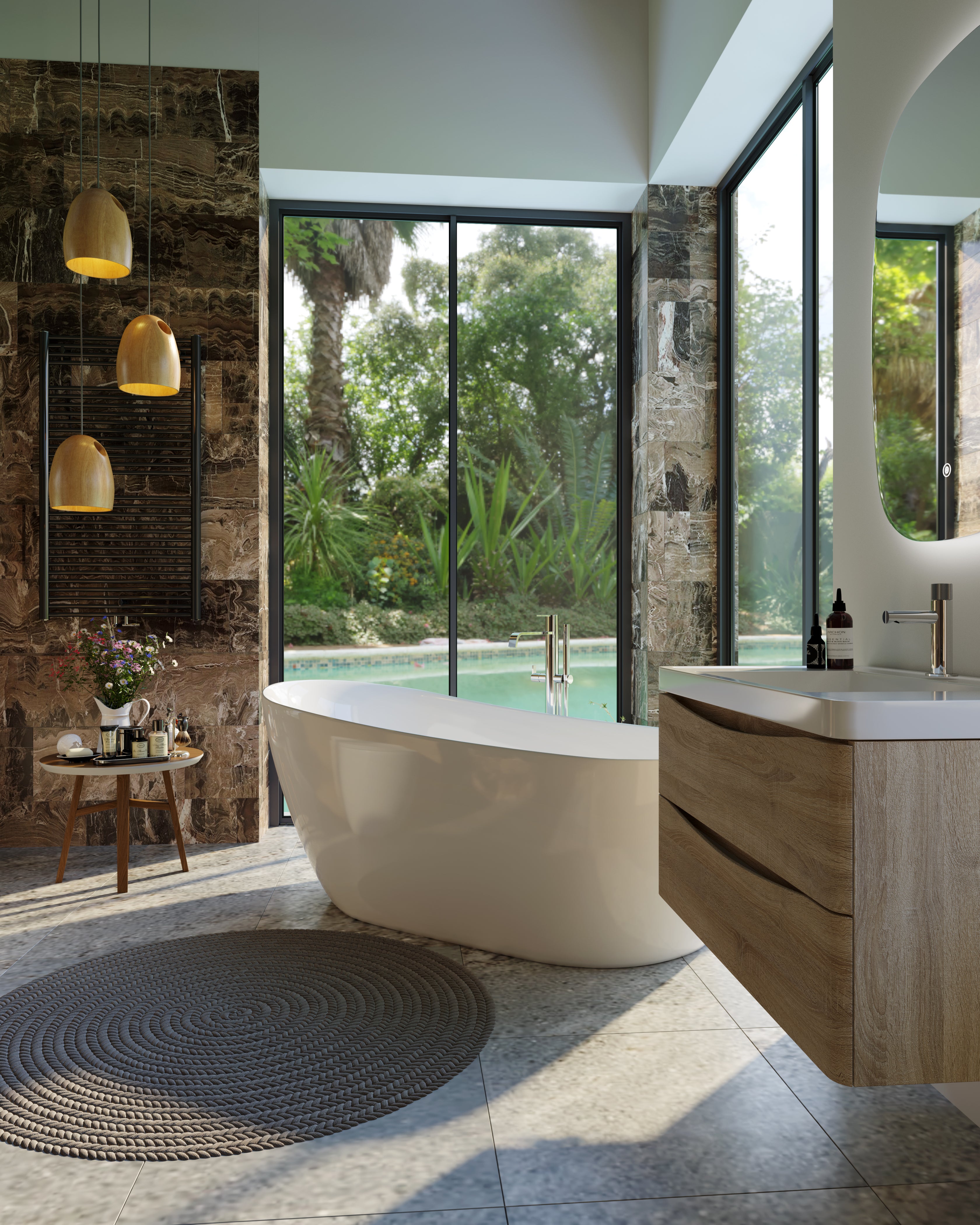 Belbagno Romano Bath 1700mm